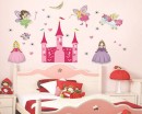 Princess Castle Girls Vinyl Wall Decals Nursery Sticker